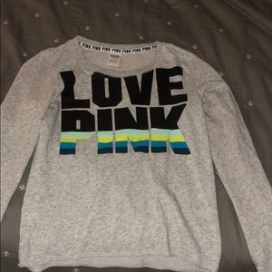 Pink sweater, barely used.